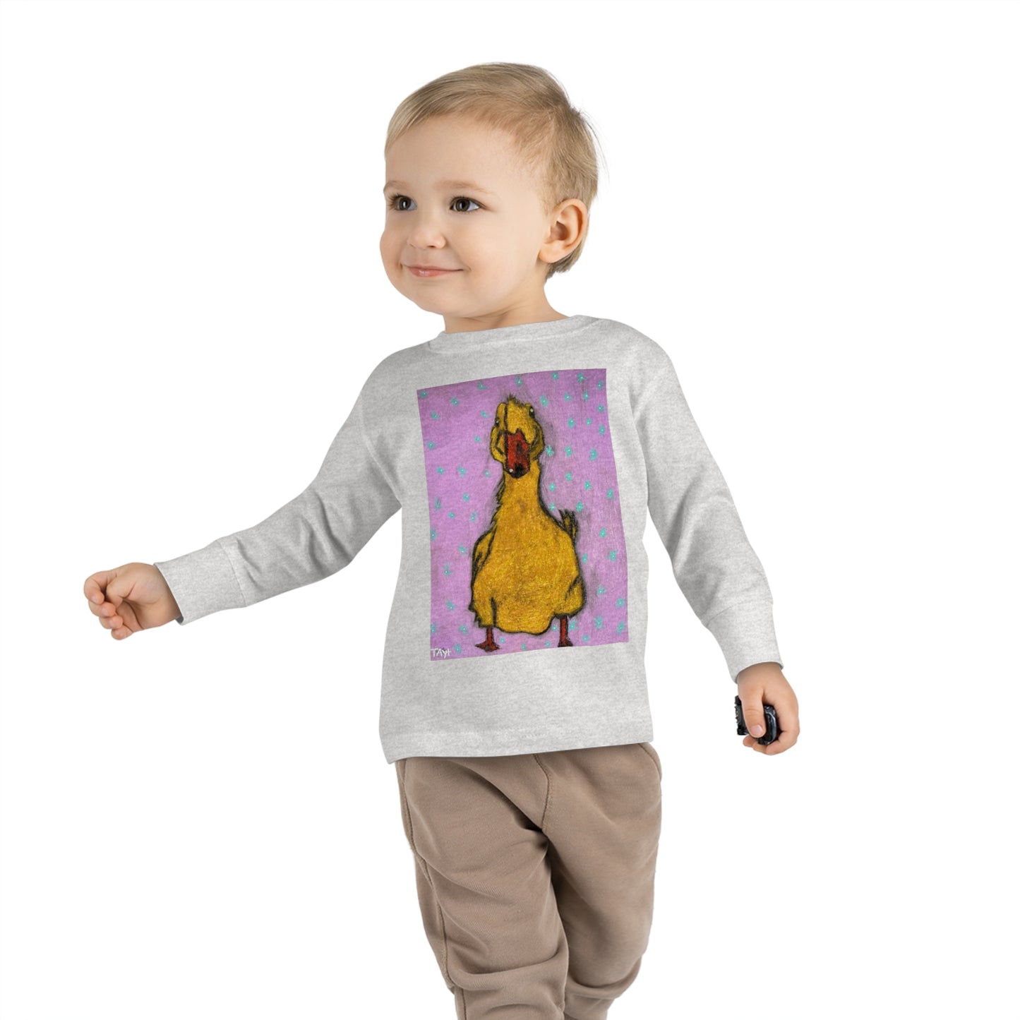 Lucky Duck Toddler Long Sleeve Tee