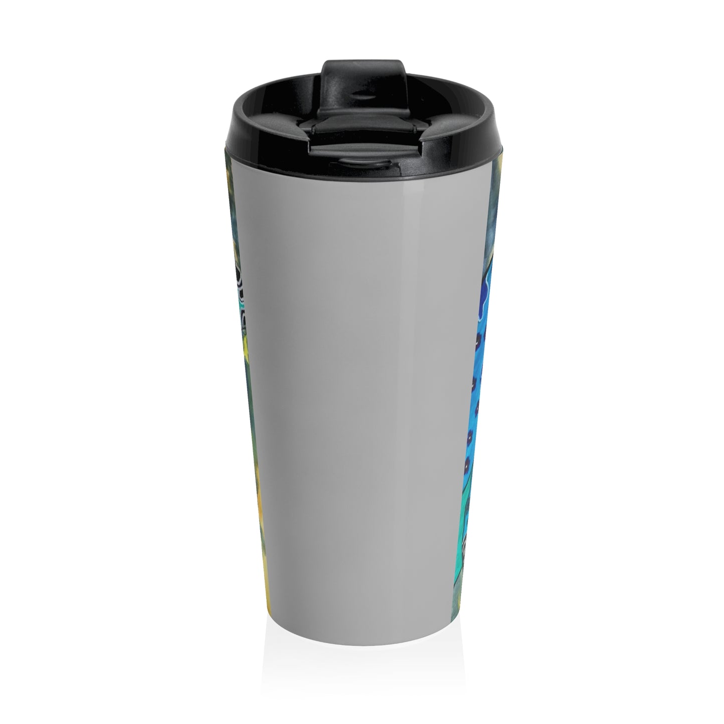 Psychedelic Sea Turtle Stainless Steel Travel Mug