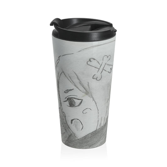 Anime Girl Stainless Steel Travel Mug