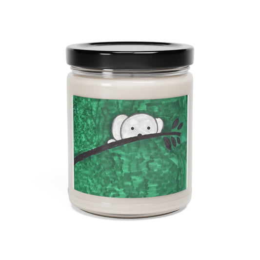 Hiding Koala Scented Soy Candle, 9oz