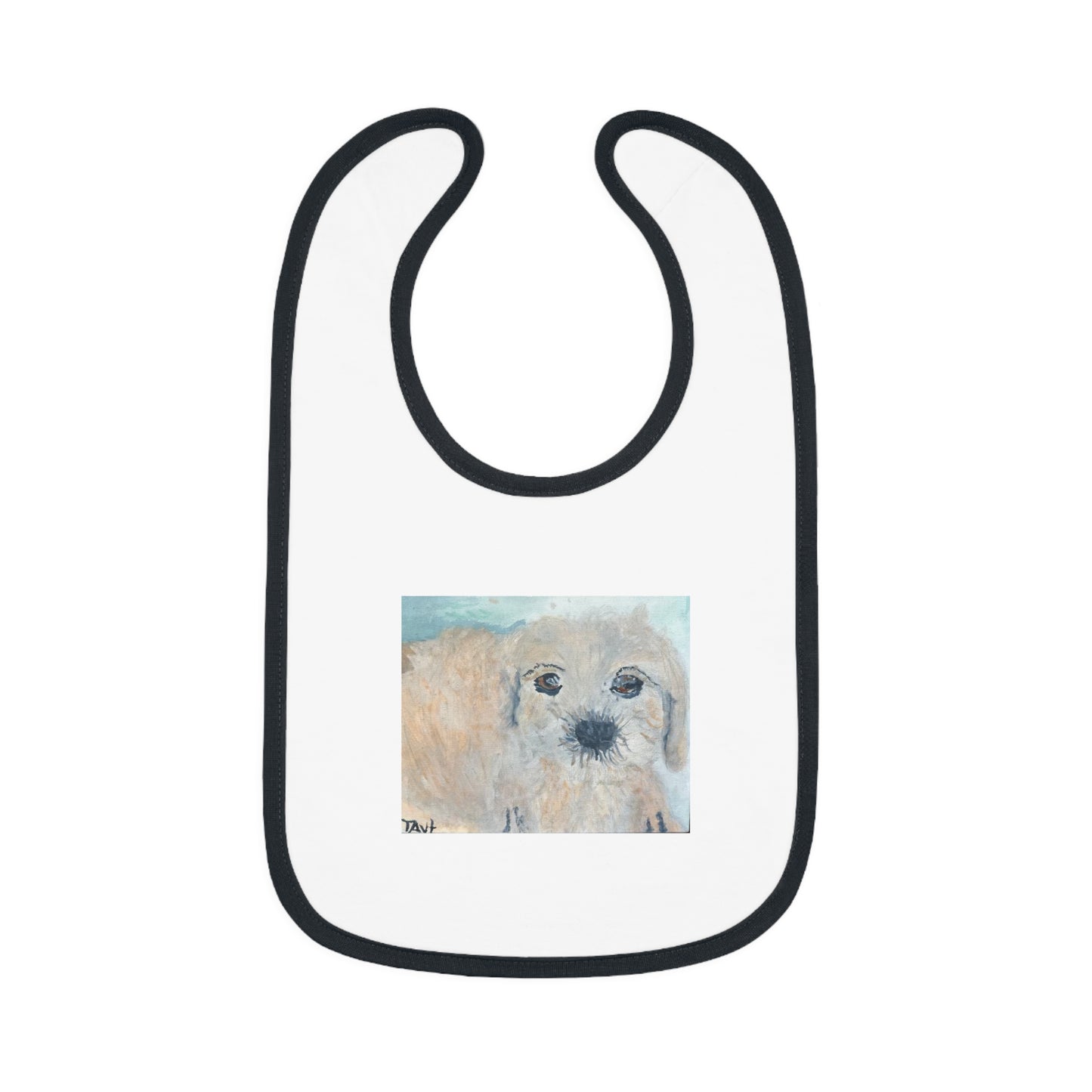 Cutie Pie Dog Baby Jersey Bib