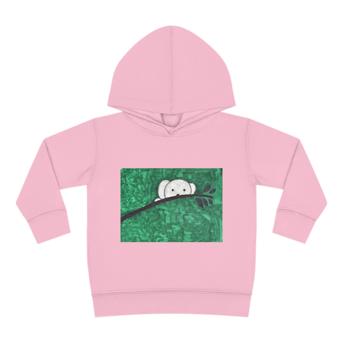 Hiding Koala Toddler Pullover Fleece Hoodie