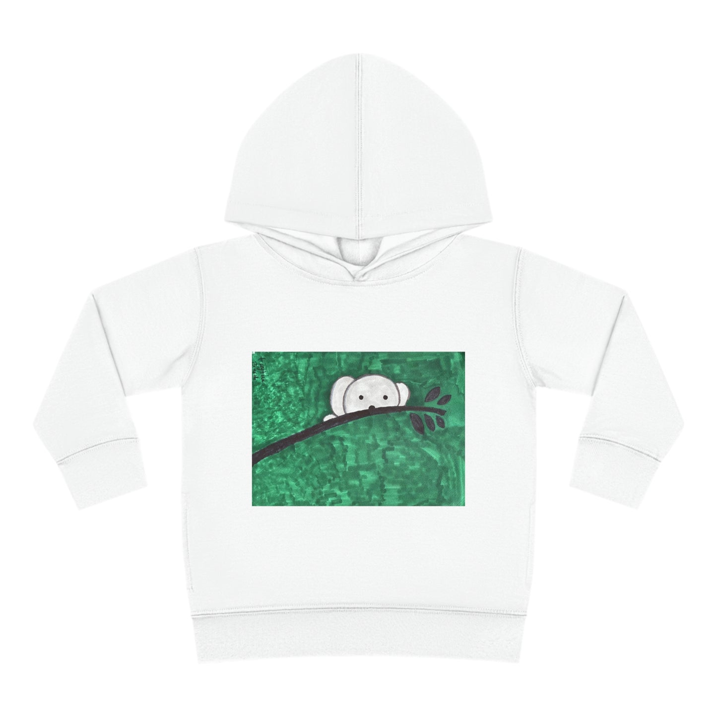 Hiding Koala Toddler Pullover Fleece Hoodie