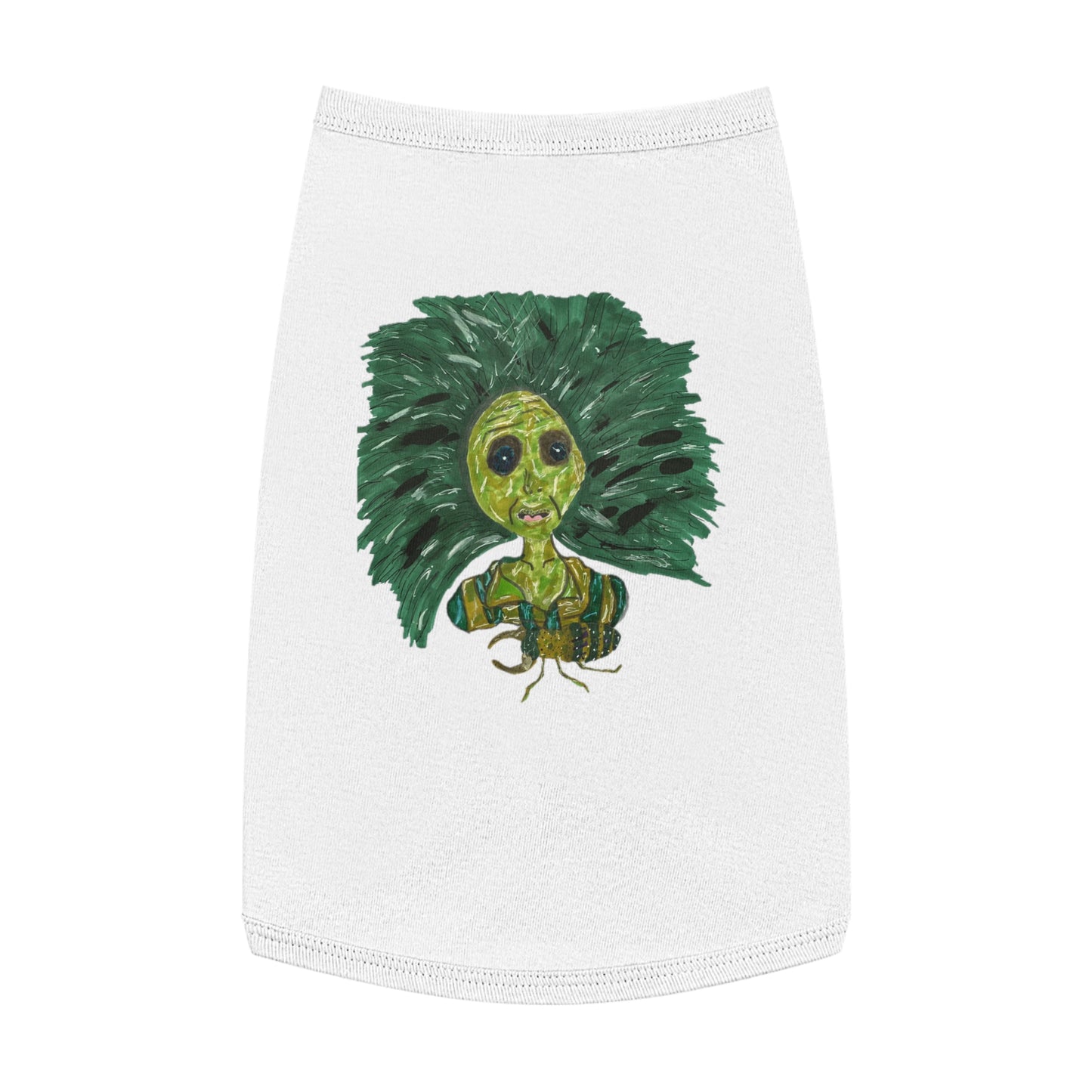 Green Lady Anime Pet Tank Top