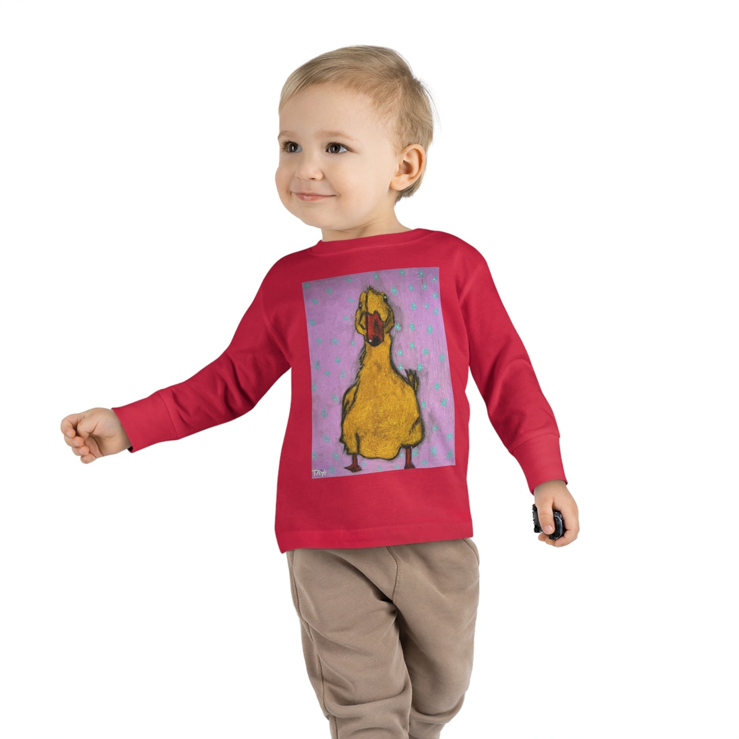 Lucky Duck Toddler Long Sleeve Tee