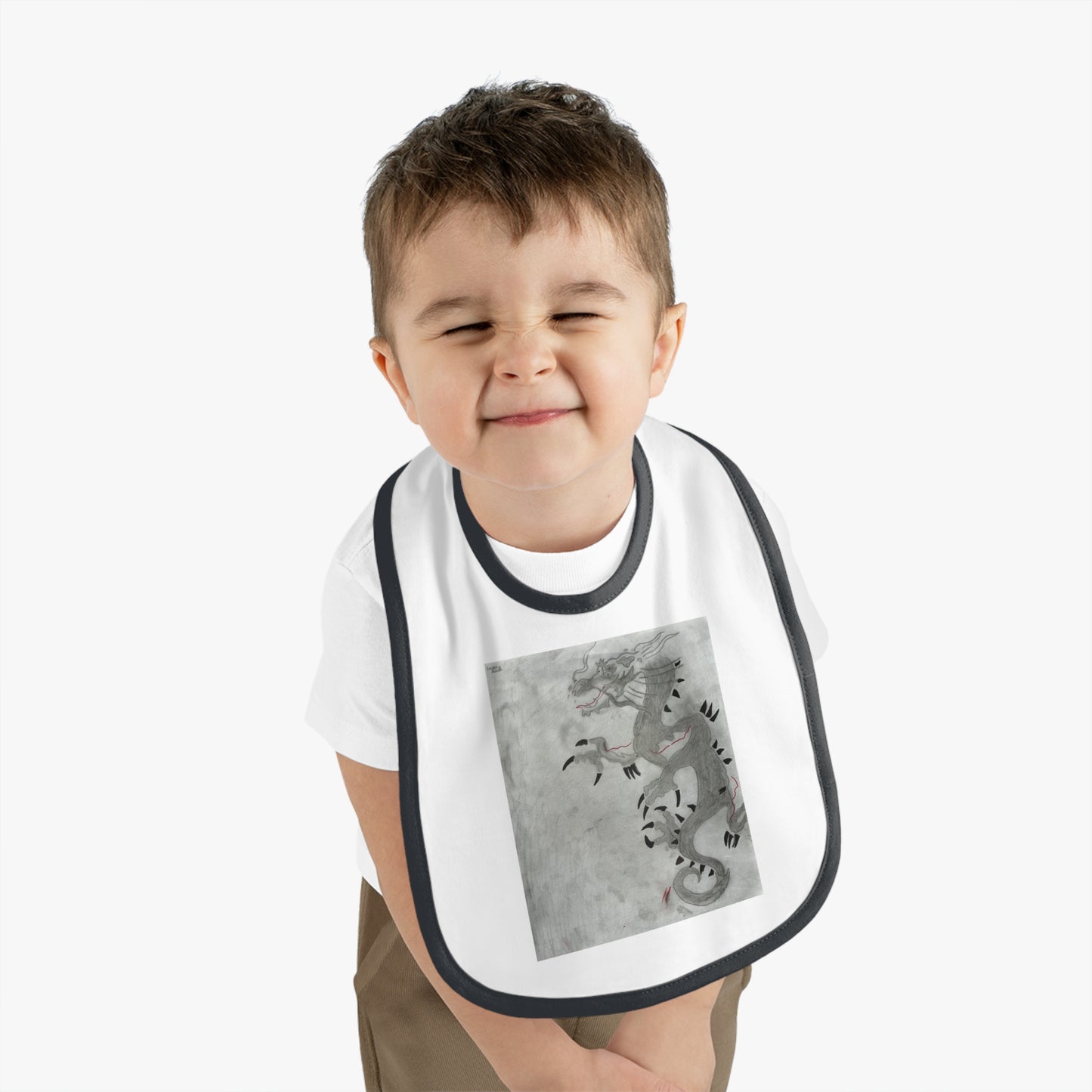 Dragon Baby Jersey Bib