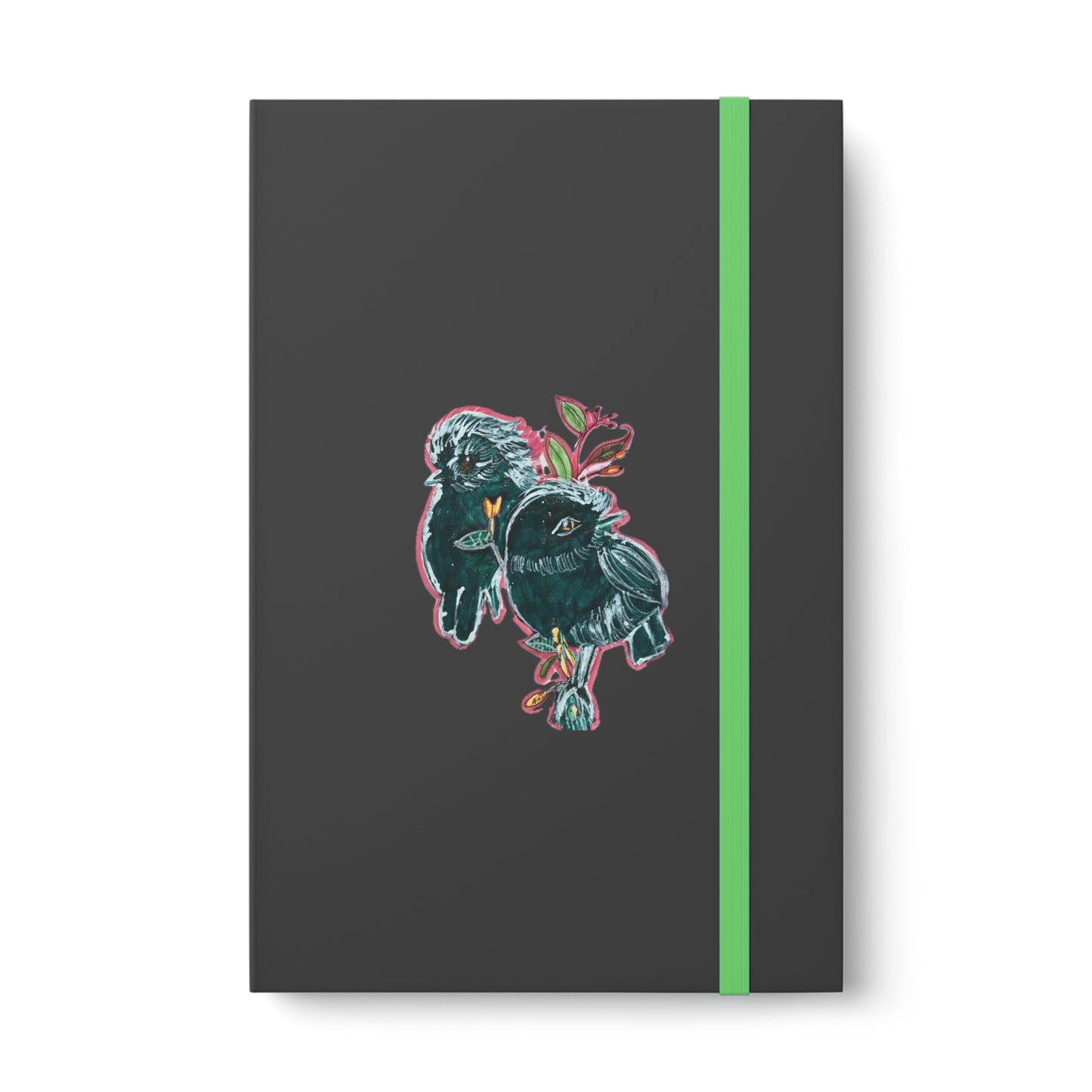 Birdie Color Contrast Notebook - Ruled