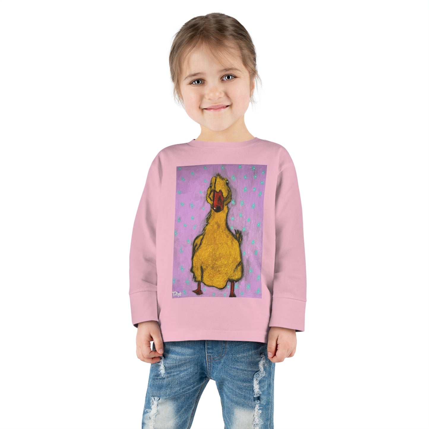 Lucky Duck Toddler Long Sleeve Tee