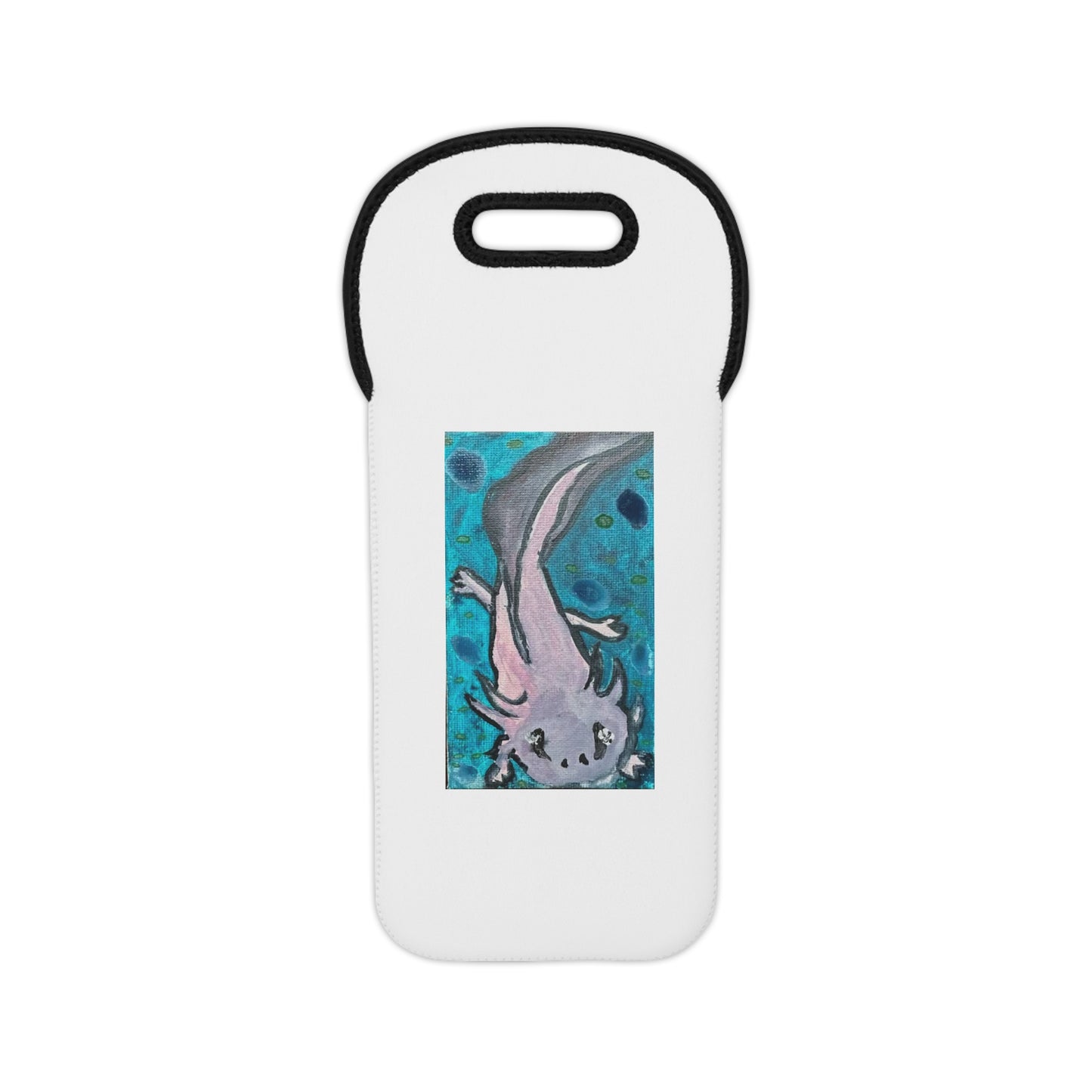 Amazing Axolotl Wine Tote Bag