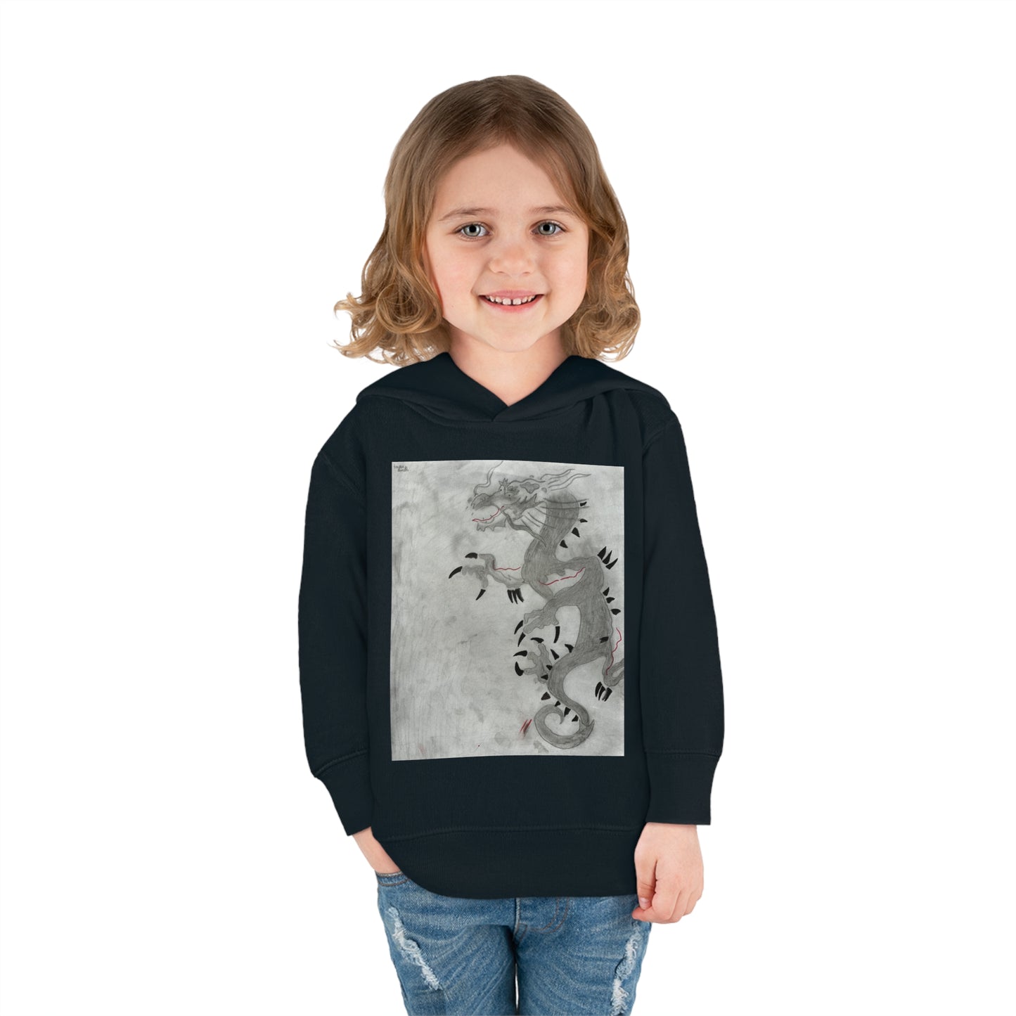 Dragon Toddler Pullover Fleece Hoodie