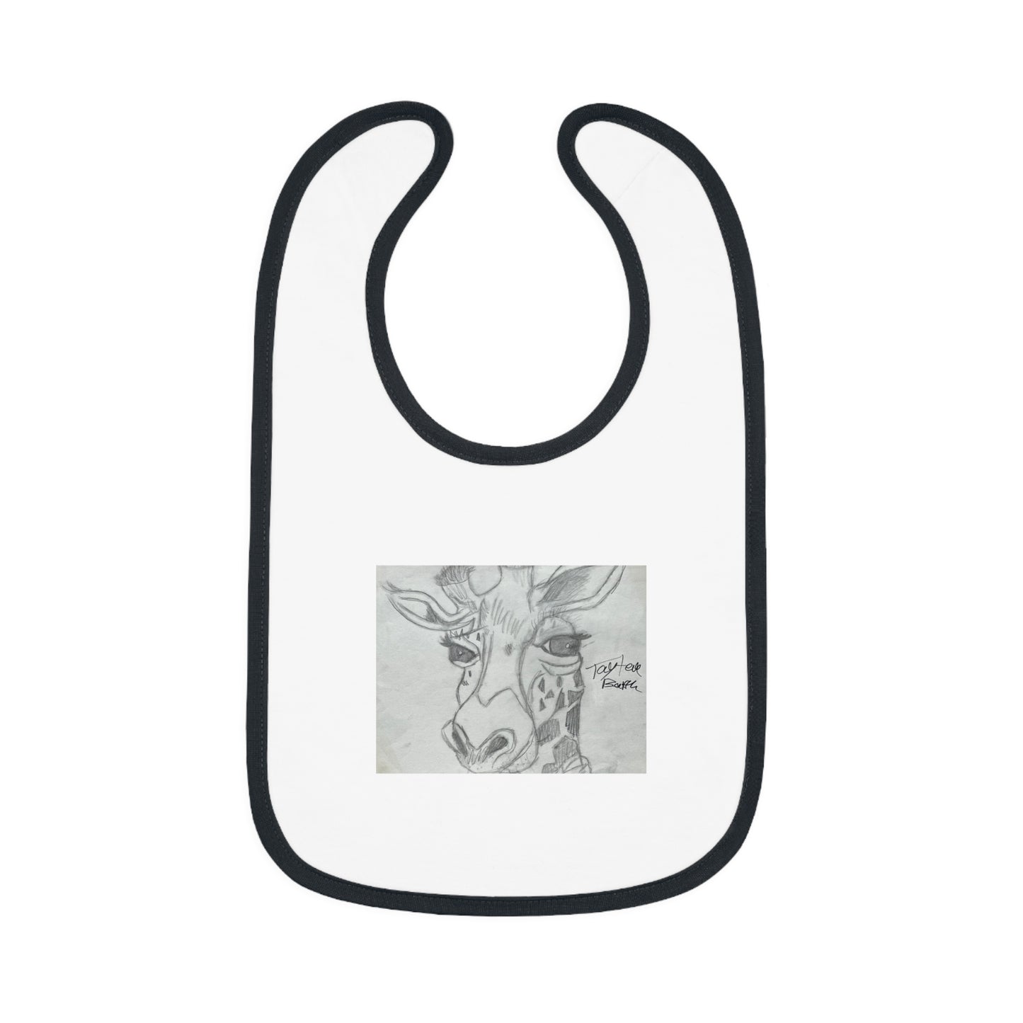 Giraffe Baby Jersey Bib