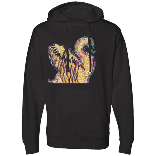 Psychedelic Swan Hooded Sweatshirt