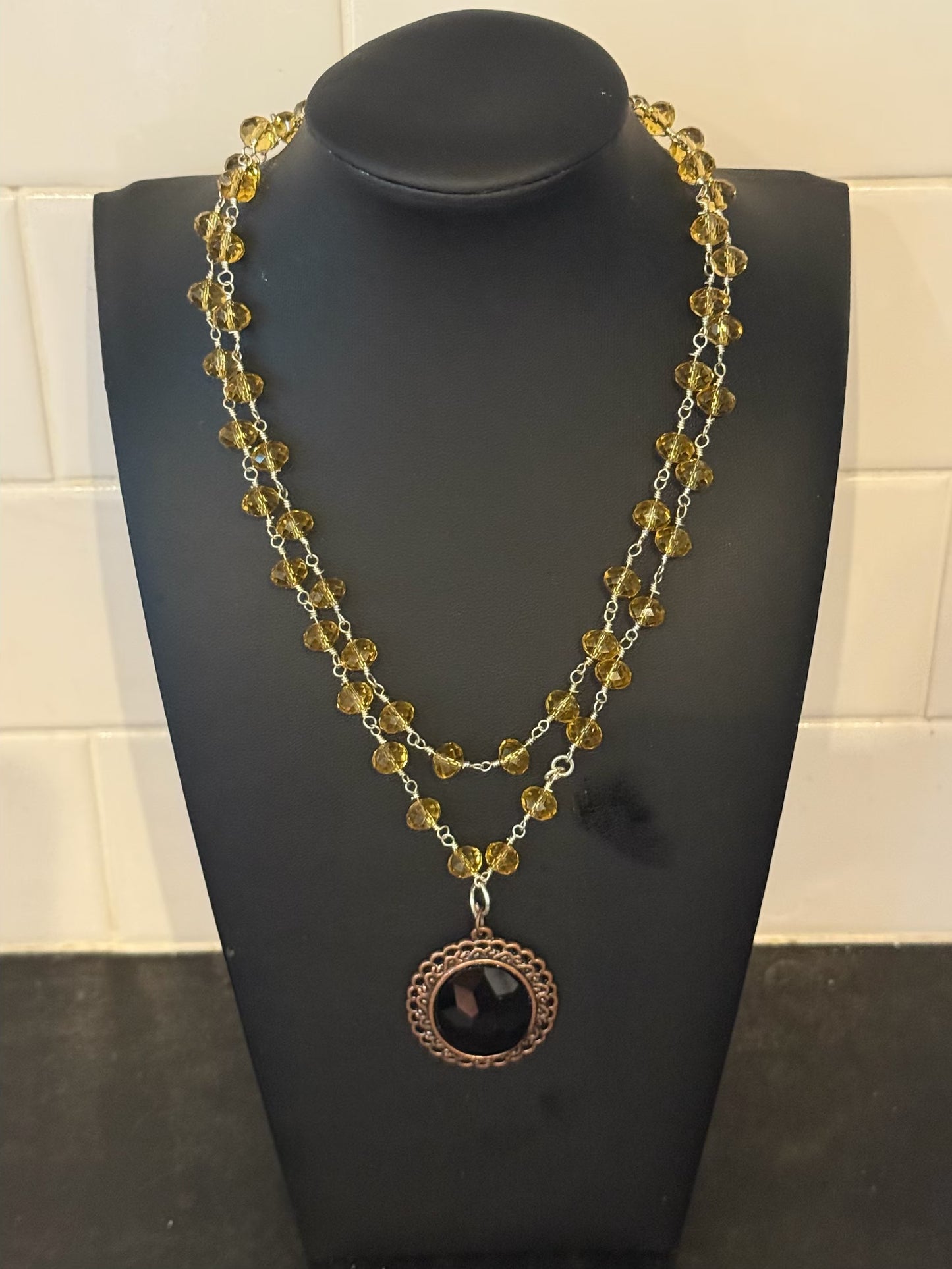 Original Tiger Eye Necklace Jewelry by Taytem Barth