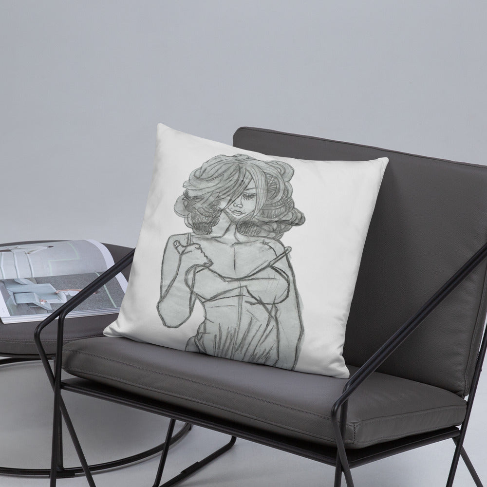 Unassuming Spirit Designed Pillow