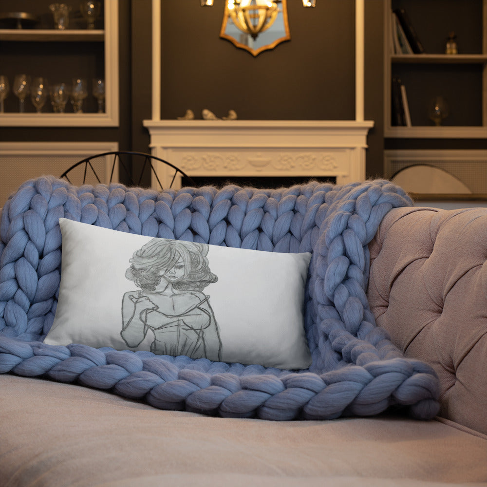 Unassuming Spirit Designed Pillow