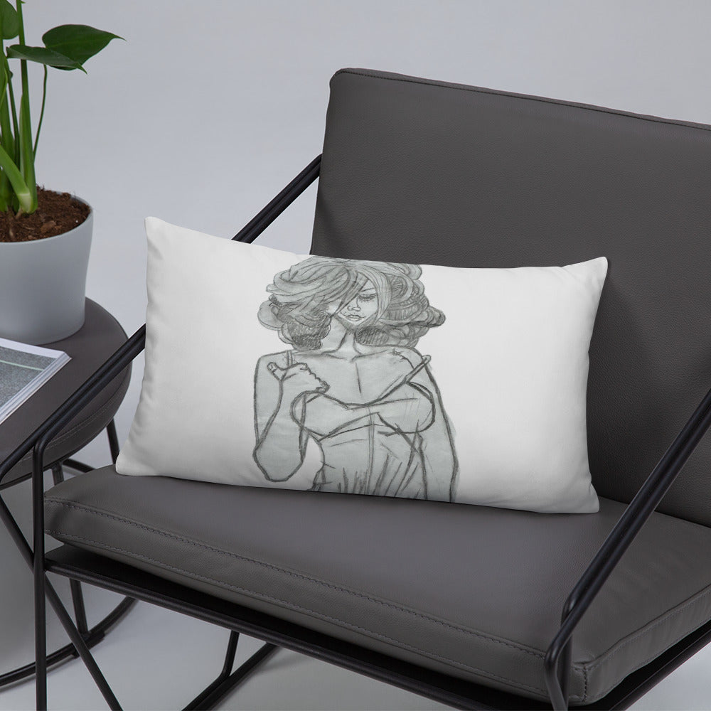 Unassuming Spirit Designed Pillow