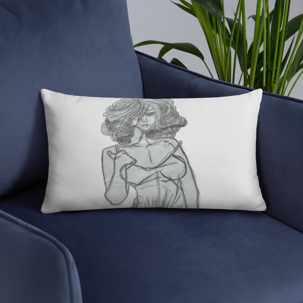 Unassuming Spirit Designed Pillow