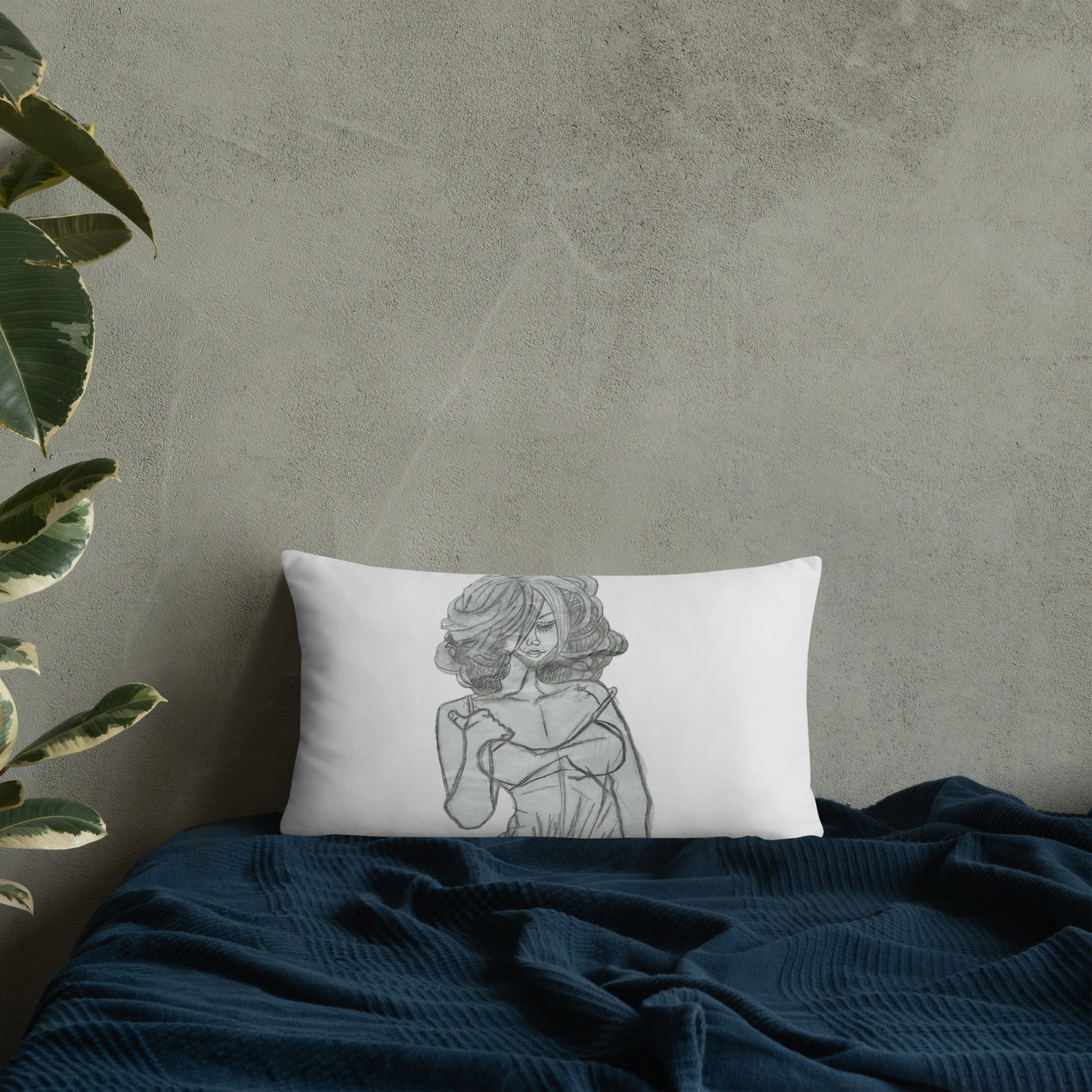 Unassuming Spirit Designed Pillow