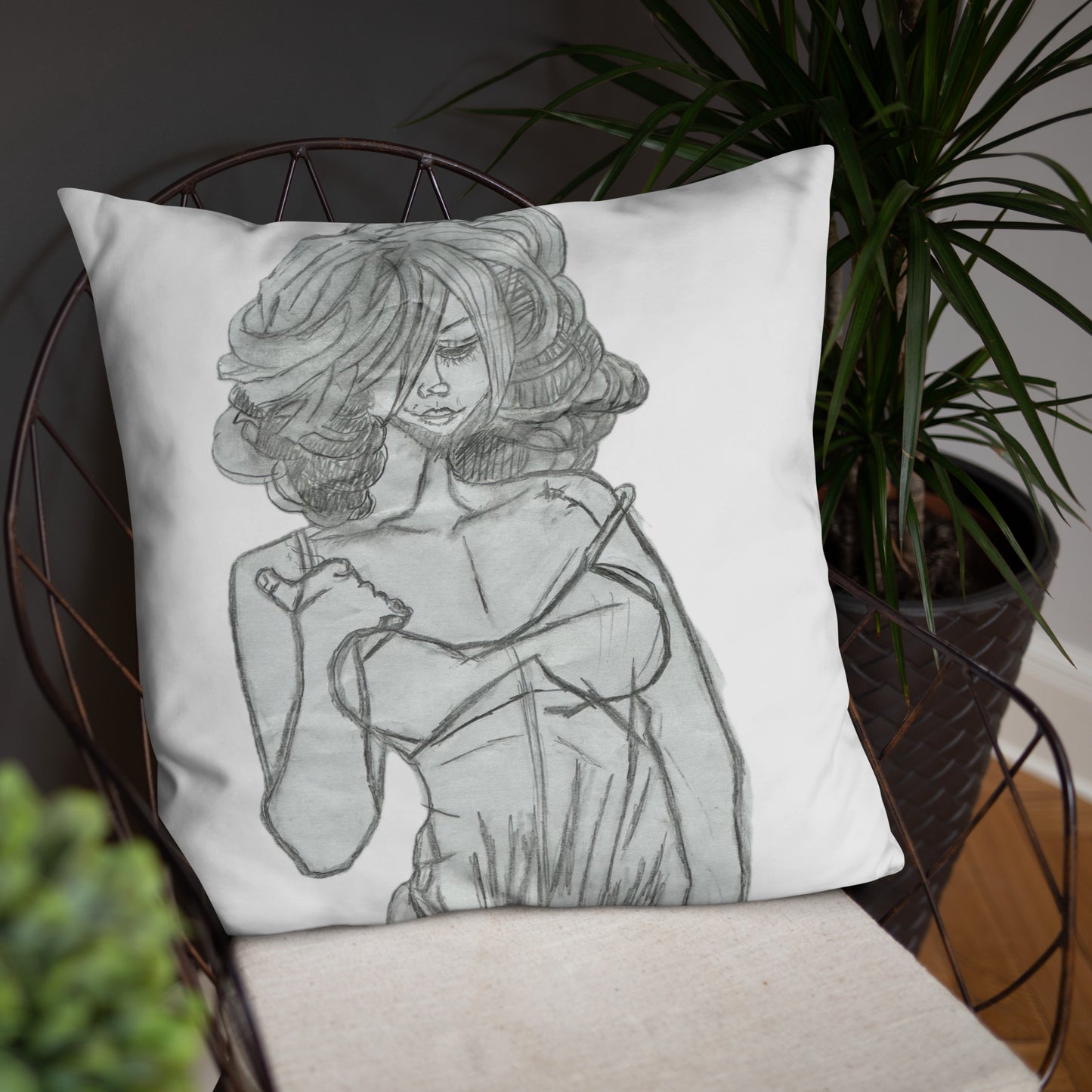 Unassuming Spirit Designed Pillow