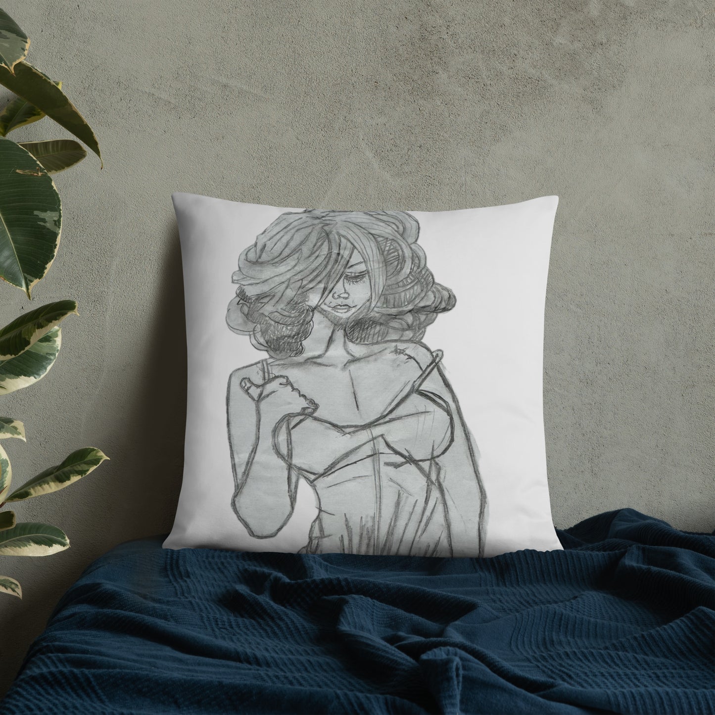 Unassuming Spirit Designed Pillow