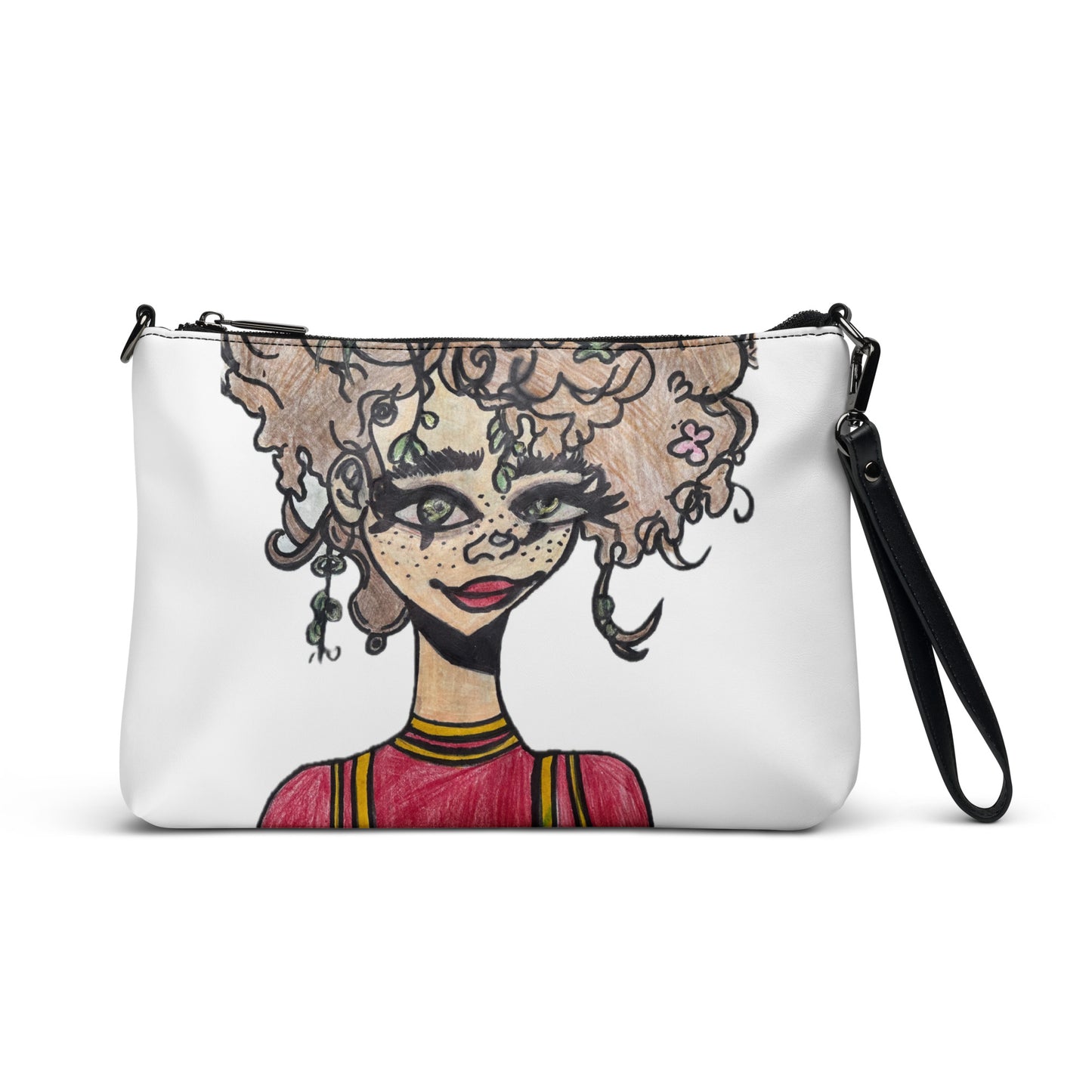 Freckle Face Crossbody Bag Purse