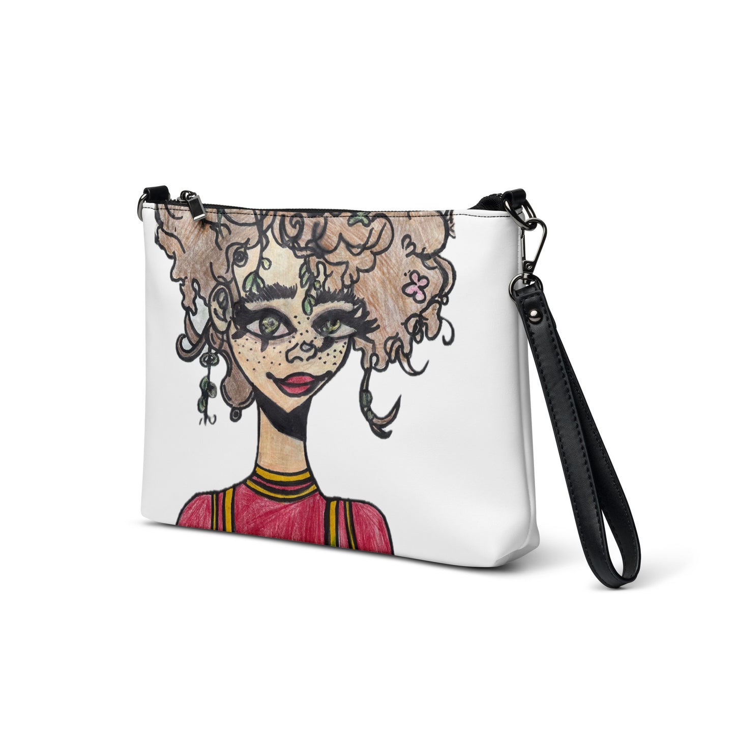 Freckle Face Crossbody Bag Purse