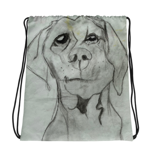 Dog Drawstring Bag