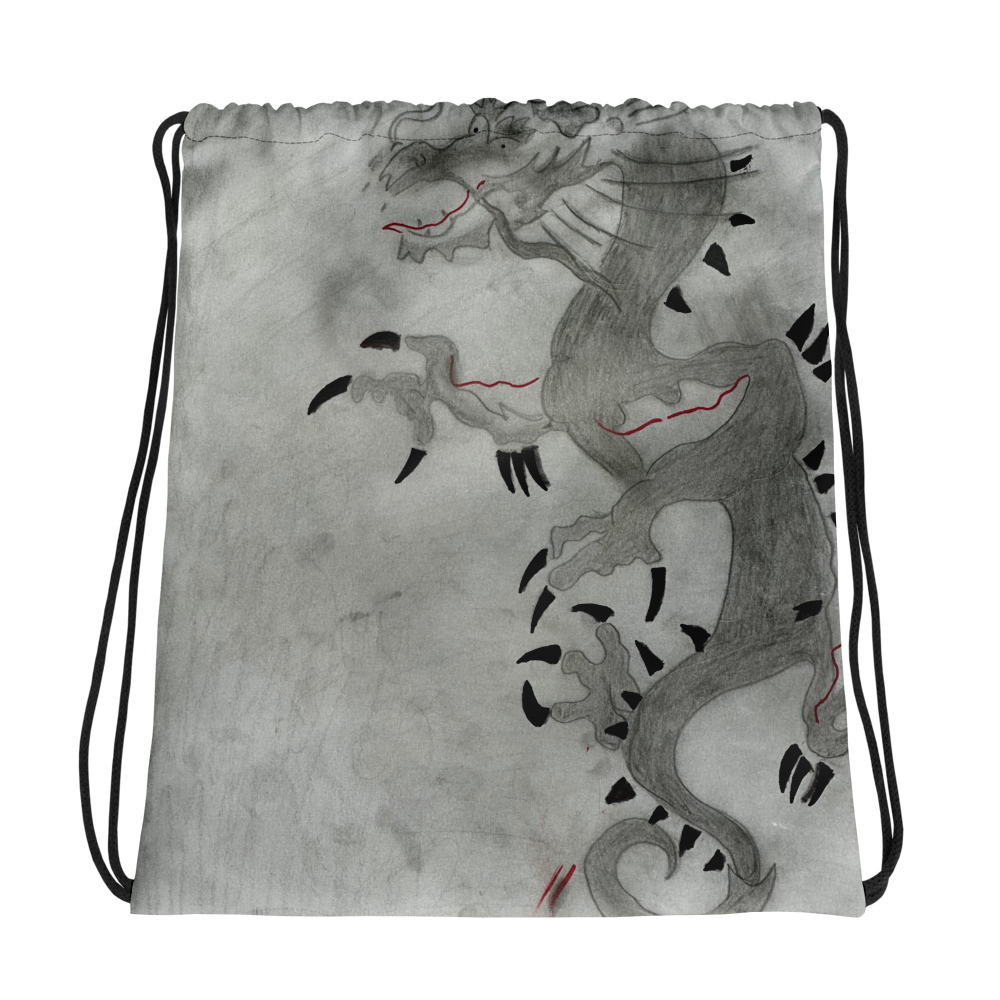 Dragon Drawstring bag