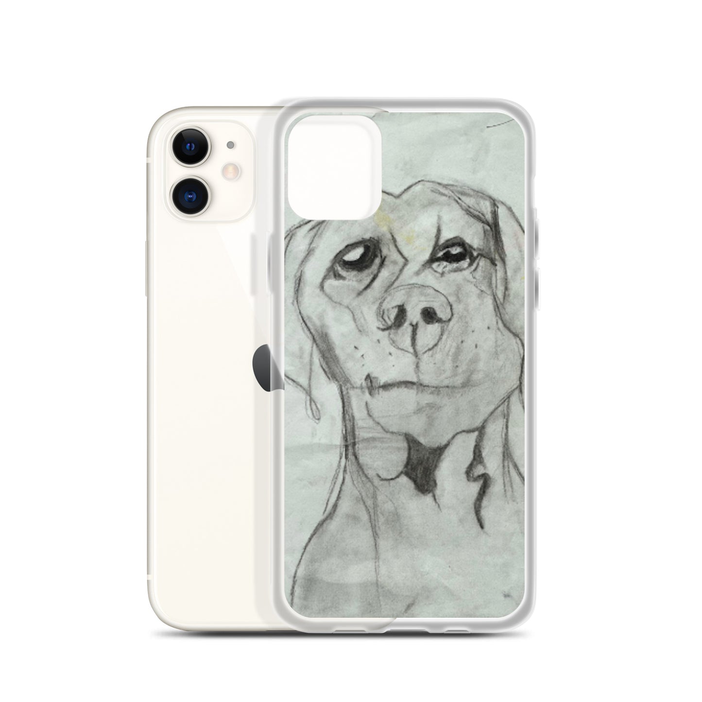 Dog Clear Case for iPhone®