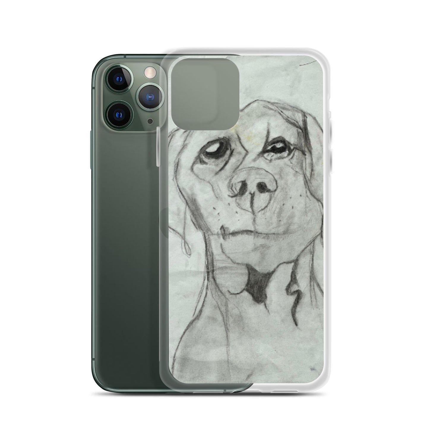 Dog Clear Case for iPhone®