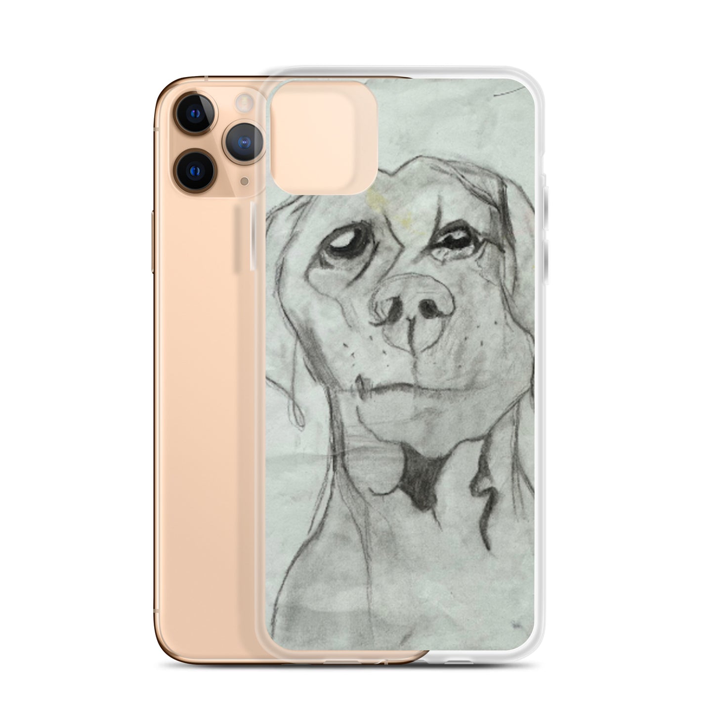 Dog Clear Case for iPhone®