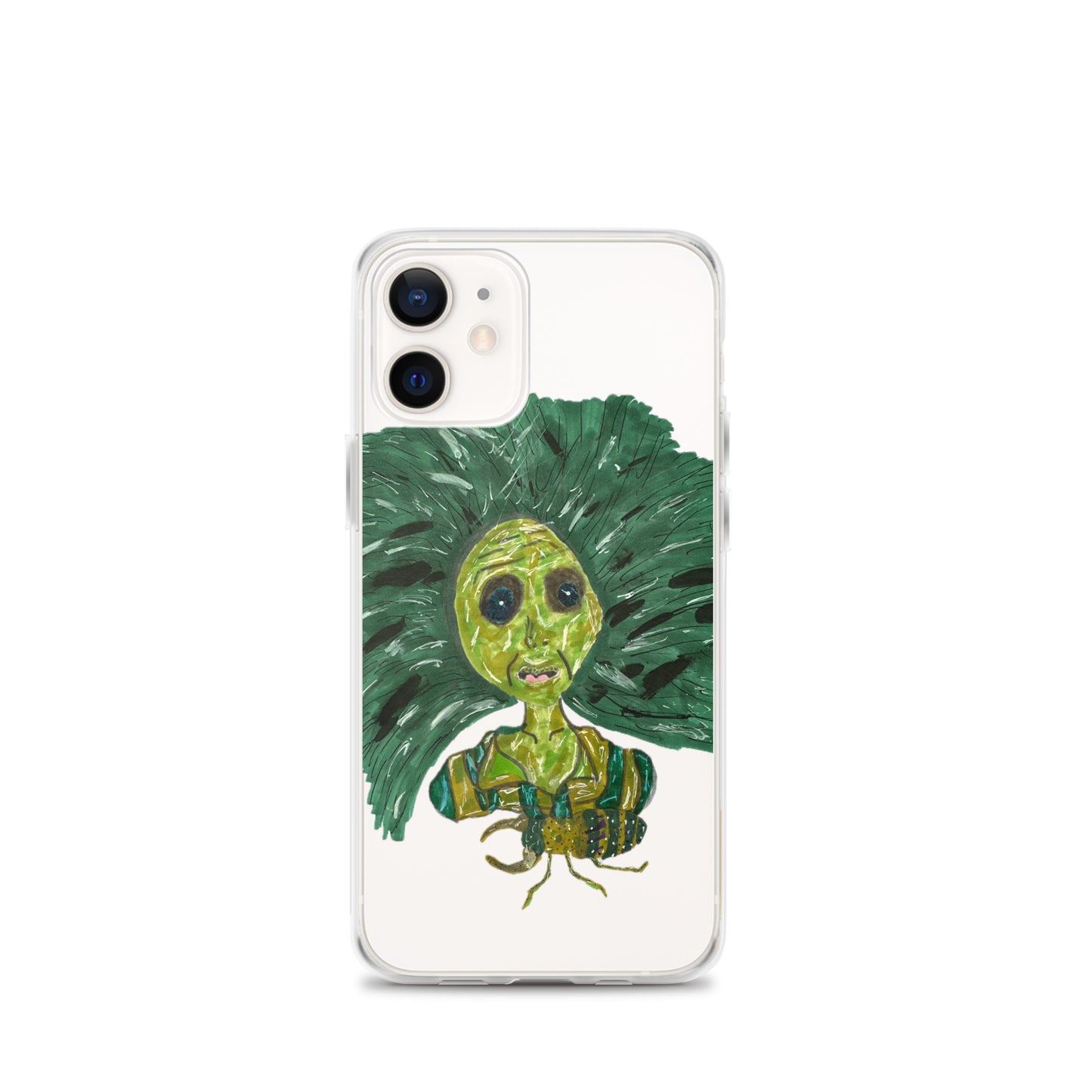 Green Lady Clear Case for iPhone®