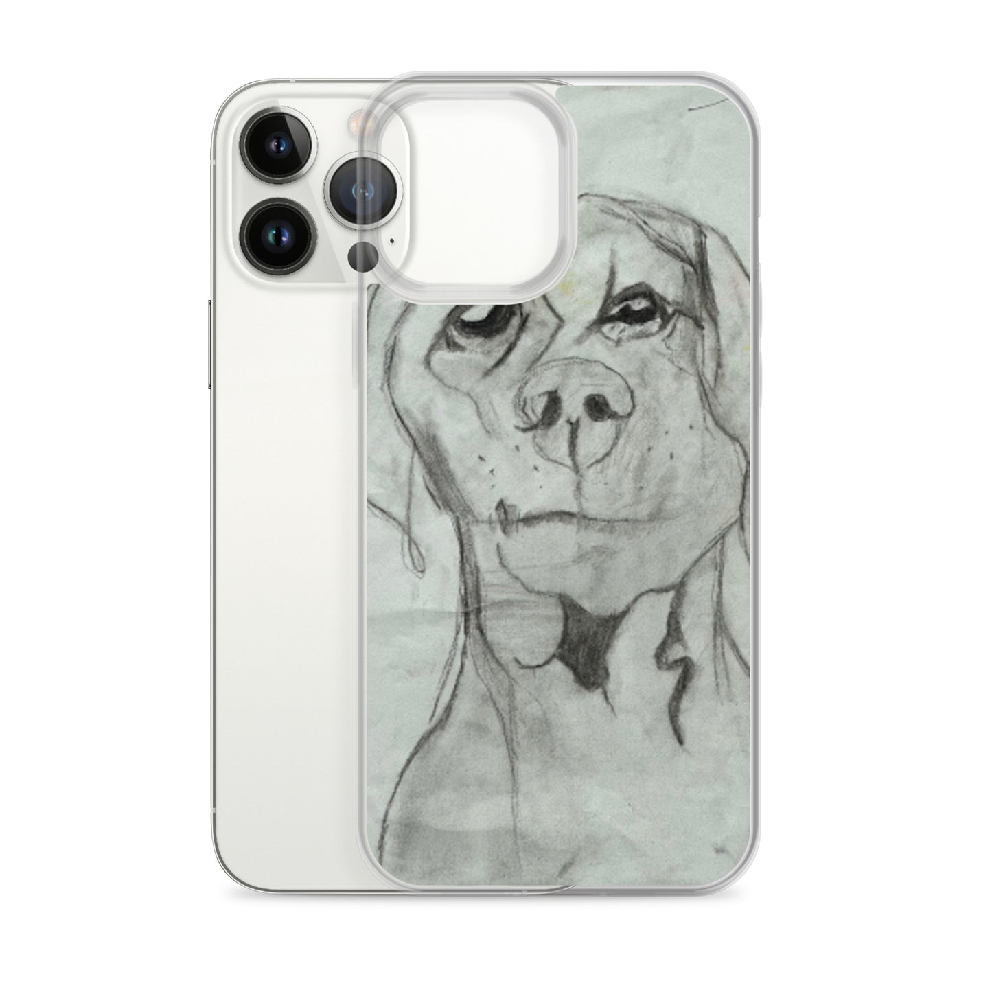 Dog Clear Case for iPhone®