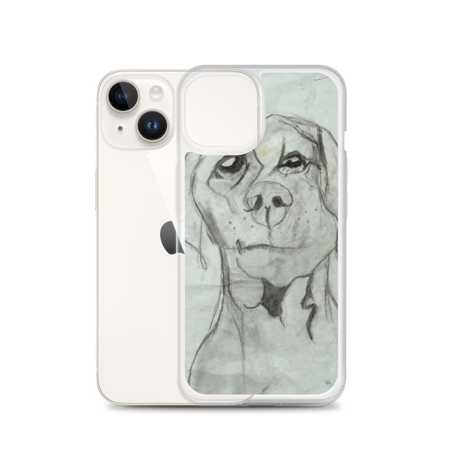 Dog Clear Case for iPhone®