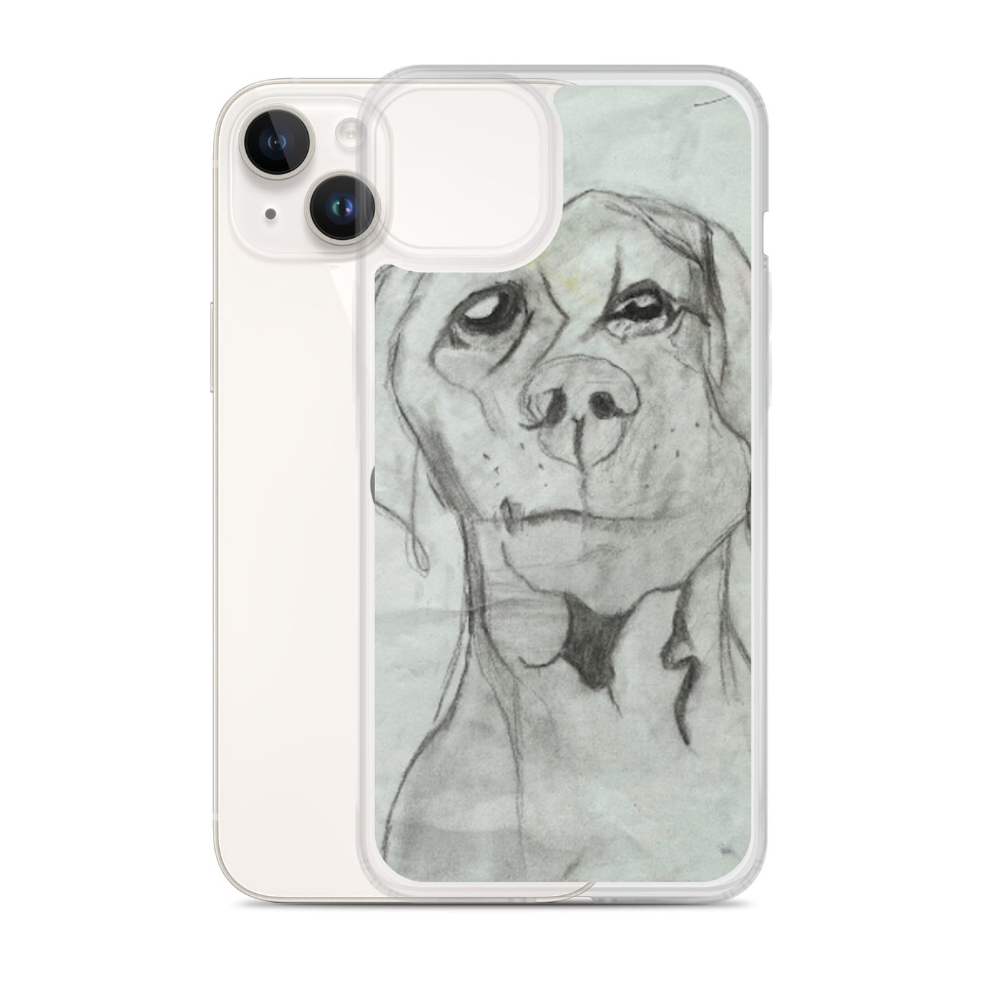 Dog Clear Case for iPhone®