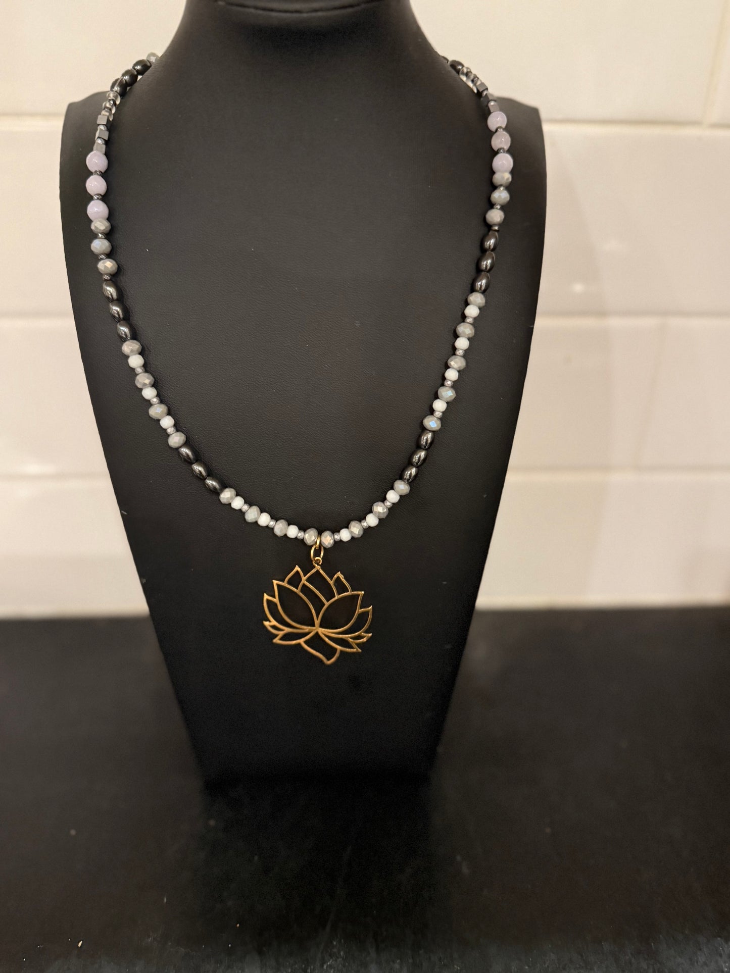 Original Flower Handmade Necklace Jewelry by Taytem Barth