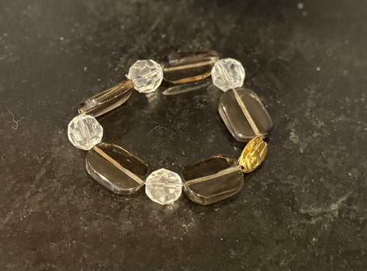 Beautiful glass beaded original design bracelet by Taytem Barth