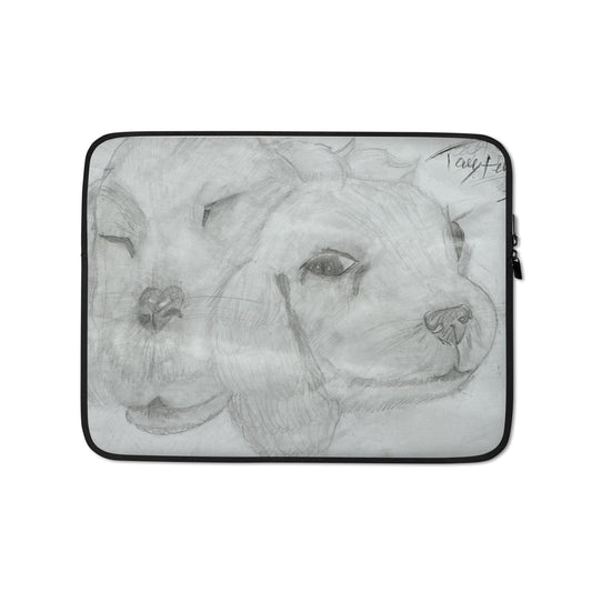 Dual Doggies Laptop Sleeve