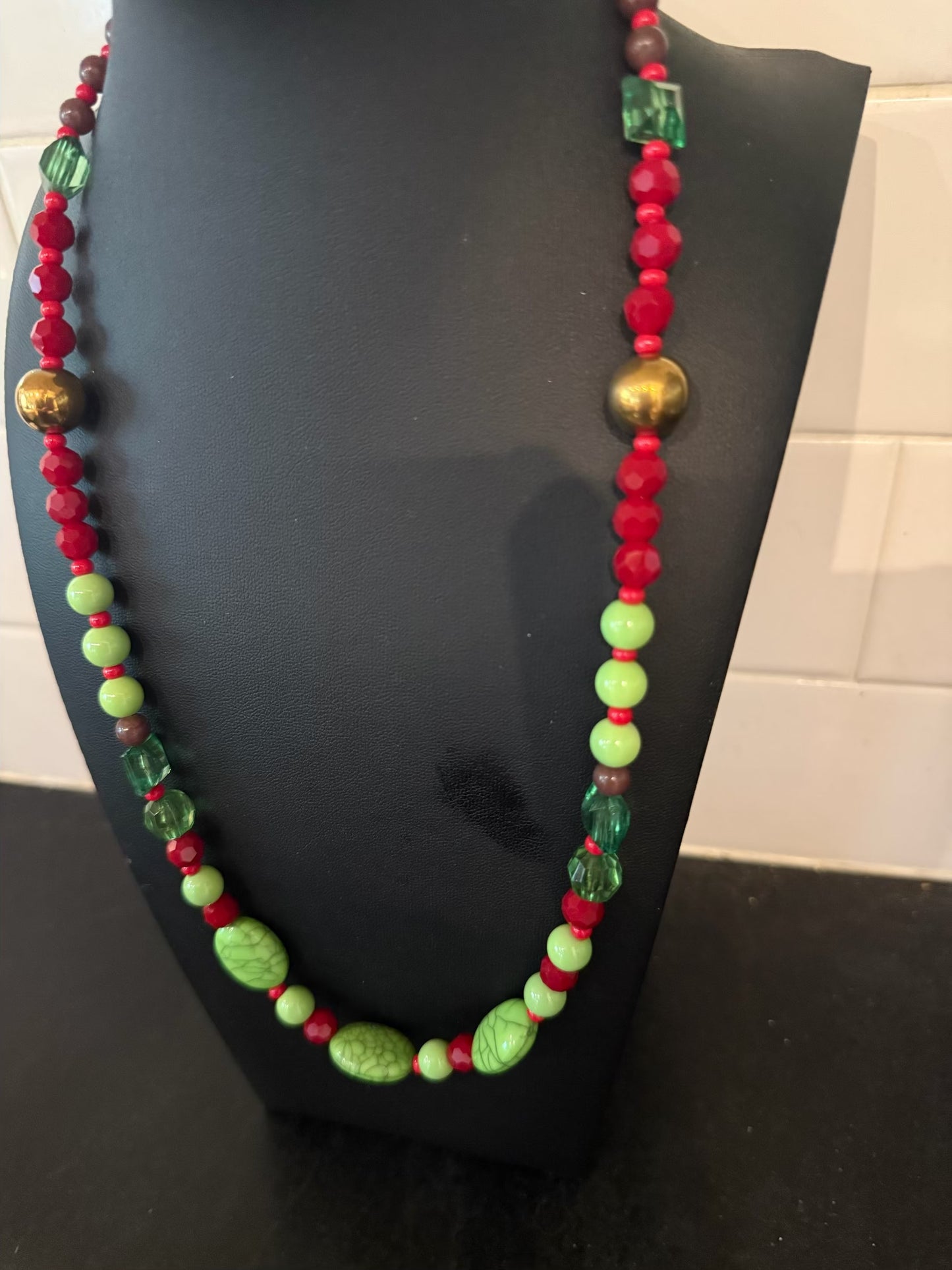 Original Holiday Necklace Jewelry by Taytem Barth