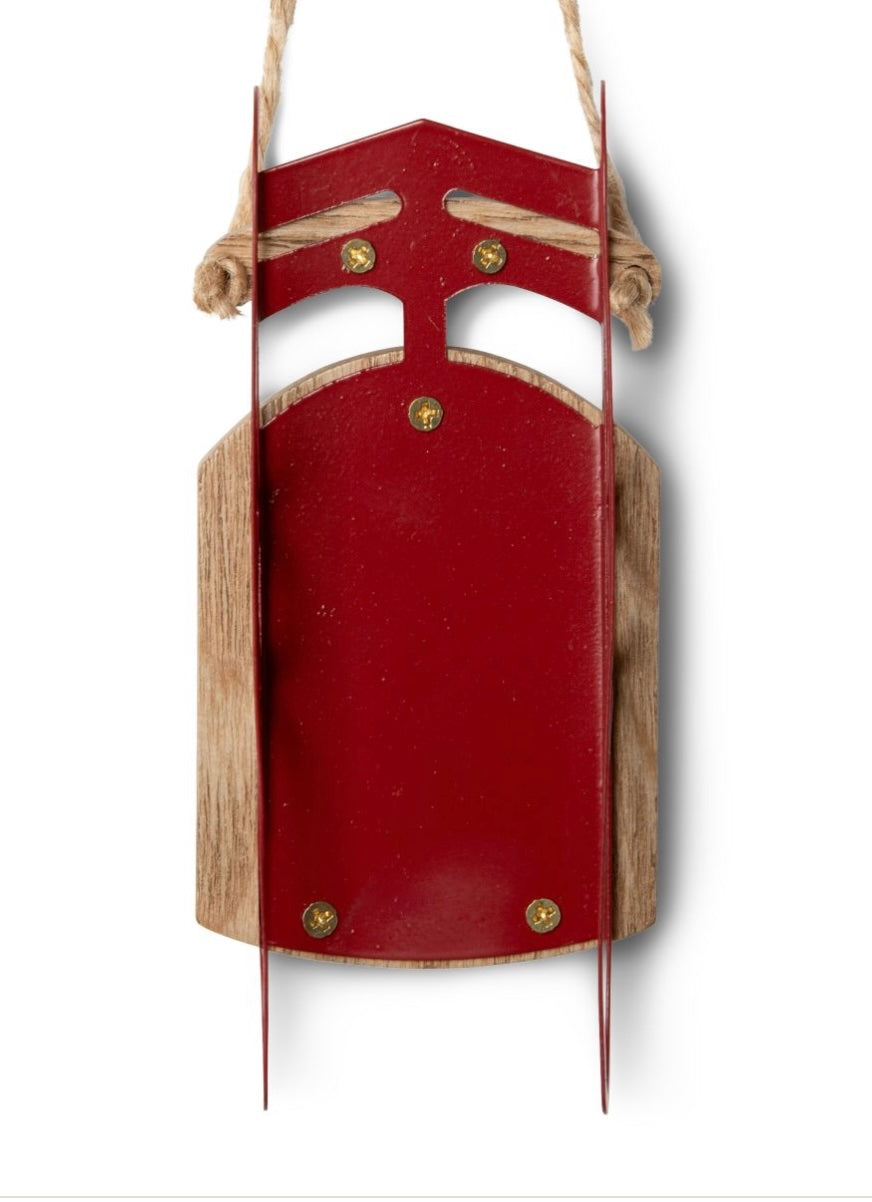 Sled Ornaments Original Artwork by Taytem Barth