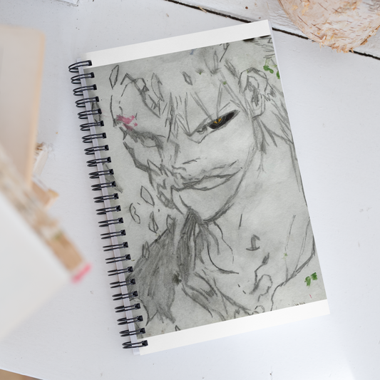 Anime Man Spiral Notebook