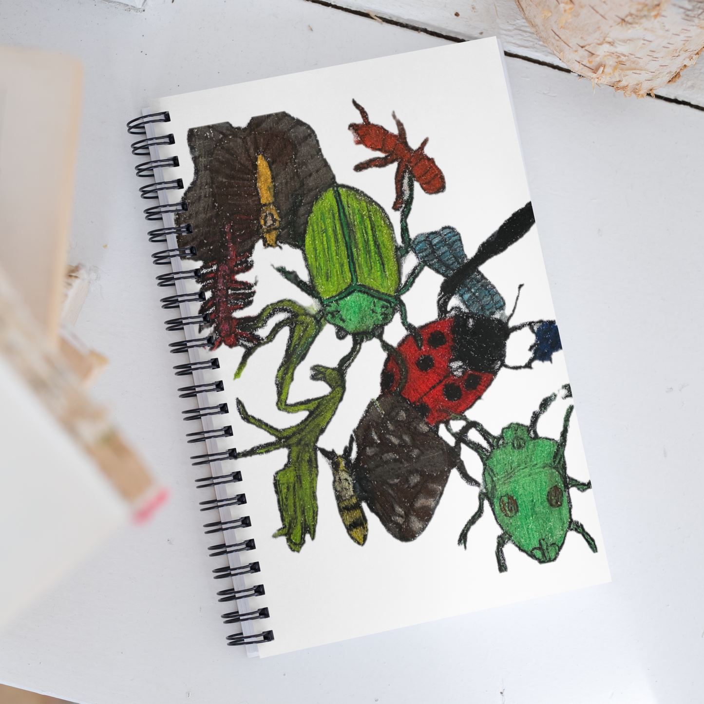 Bugs Spiral Notebook