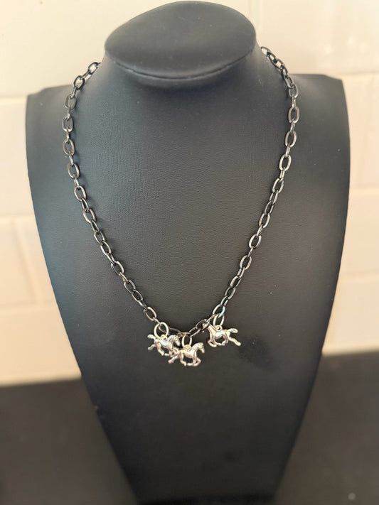 Original Steeplechase Triple Crown Necklace Jewelry by Taytem Barth